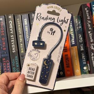 Book Lover's Reading Light by - Blue
